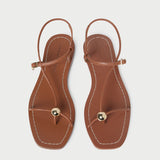 Loeffler Randall - Lara Timber Leather Sandal