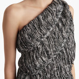 Khaite - Lara Top in Black and White