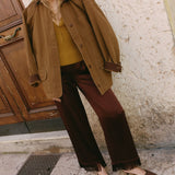 DÔEN - LAVON PANT -- CAFE BRUN