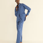 DOEN - LAVONA DRAWSTRING PANT - - MARCEAU STRIPE