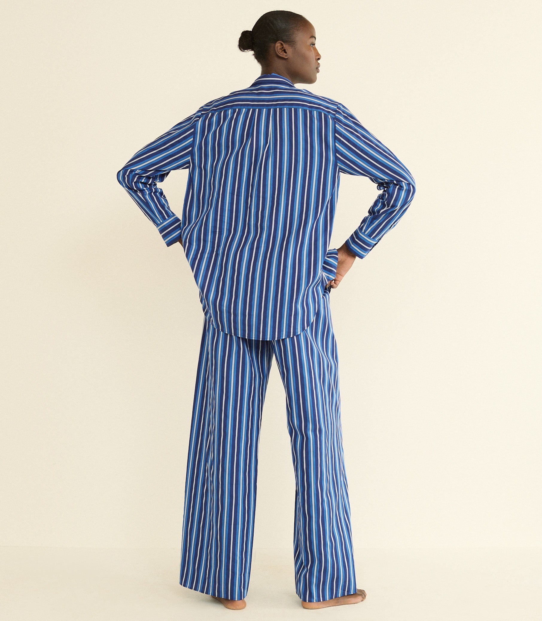 DOEN - LAVONA DRAWSTRING PANT - - MARCEAU STRIPE