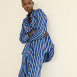DOEN - LAVONA DRAWSTRING PANT - - MARCEAU STRIPE