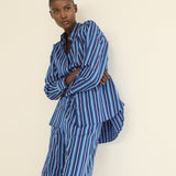 DOEN - LAVONA DRAWSTRING PANT - - MARCEAU STRIPE