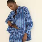 DOEN - LAVONA DRAWSTRING PANT - - MARCEAU STRIPE