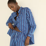 DOEN - LAVONA DRAWSTRING PANT - - MARCEAU STRIPE