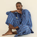 DOEN - LAVONA DRAWSTRING PANT - - MARCEAU STRIPE
