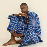 DOEN - LAVONA DRAWSTRING PANT - - MARCEAU STRIPE