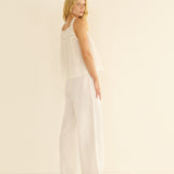 DÔEN - LAVON LINEN PANT -- SALT