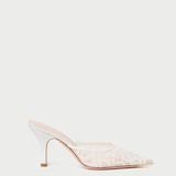 Loeffler Randall - Layla White Lace Mule