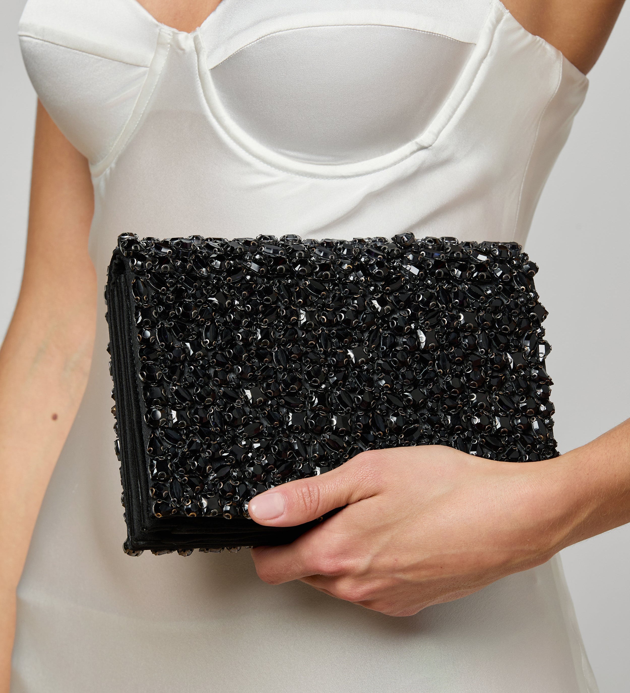 L'AGENCE - Victoire Crystal Clutch