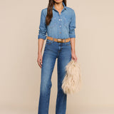 L'AGENCE - Adelina Faux Fur Clutch
