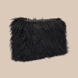L'AGENCE - Adelina Faux Fur Clutch