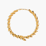 Khaite - Leaf Chain Necklace in Gold