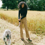 DÔEN - LEAH SUEDE PANT -- STAG