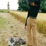 DÔEN - LEAH SUEDE PANT -- STAG