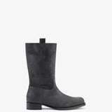 Jude - Leif Boot Stone Distressed Suede Leather