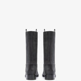 Jude - Leif Boot Stone Distressed Suede Leather