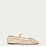 Loeffler Randall - Leonie Caramel/Crystal Ballet Flat