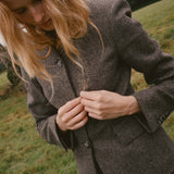 DÔEN - LENNON BLAZER -- ENGLISH HERRINGBONE