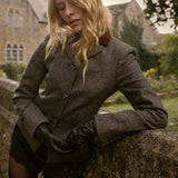 DÔEN - LENNON BLAZER -- ENGLISH HERRINGBONE