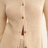 Posse - LENNON CARDIGAN - BEIGE