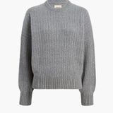 Khaite - Lennox Sweater in Fog
