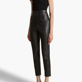 Khaite - Lenn Pant in Black Leather