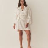 DÔEN - LEONA DRESS -- SALT MARGUERITE JOLIE