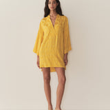 DÔEN - LEONA DRESS -- GILDED MARGUERITE JOLIE