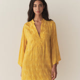 DÔEN - LEONA DRESS -- GILDED MARGUERITE JOLIE