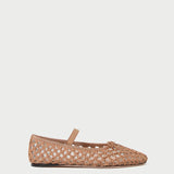 Loeffler Randall - Leonie Brown Crochet Ballet Flat