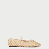 Loeffler Randall - Leonie Natural Crochet Ballet Flat