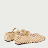 Loeffler Randall - Leonie Natural Crochet Ballet Flat