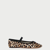 Loeffler Randall - Leonie Leopard Jersey Ballet Flat