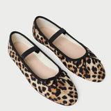 Loeffler Randall - Leonie Leopard Jersey Ballet Flat