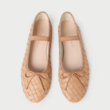 Loeffler Randall - Leonie Honey Woven Ballet Flat