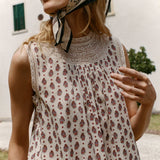 DÔEN - LEONORE DRESS -- PROVENCAL PAISLEY