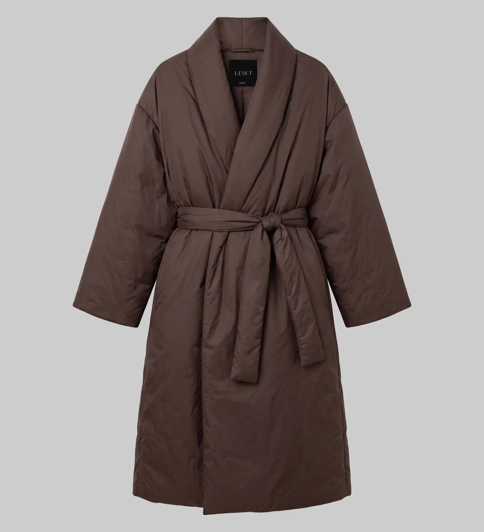 Leset - Pre - Order: Bo Puffer Shawl Coat