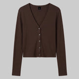 Leset - Lauren V Neck Cardigan