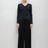 Leset - Nando Slim Long Sleeve V Neck