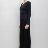 Leset - Nando Slim Long Sleeve V Neck