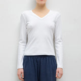 Leset - Nando Slim Long Sleeve V Neck