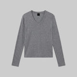 Leset - Pre - Order: Nando Slim Long Sleeve V Neck