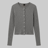 Leset - Pre - Order: Pointelle Classic Cardigan II