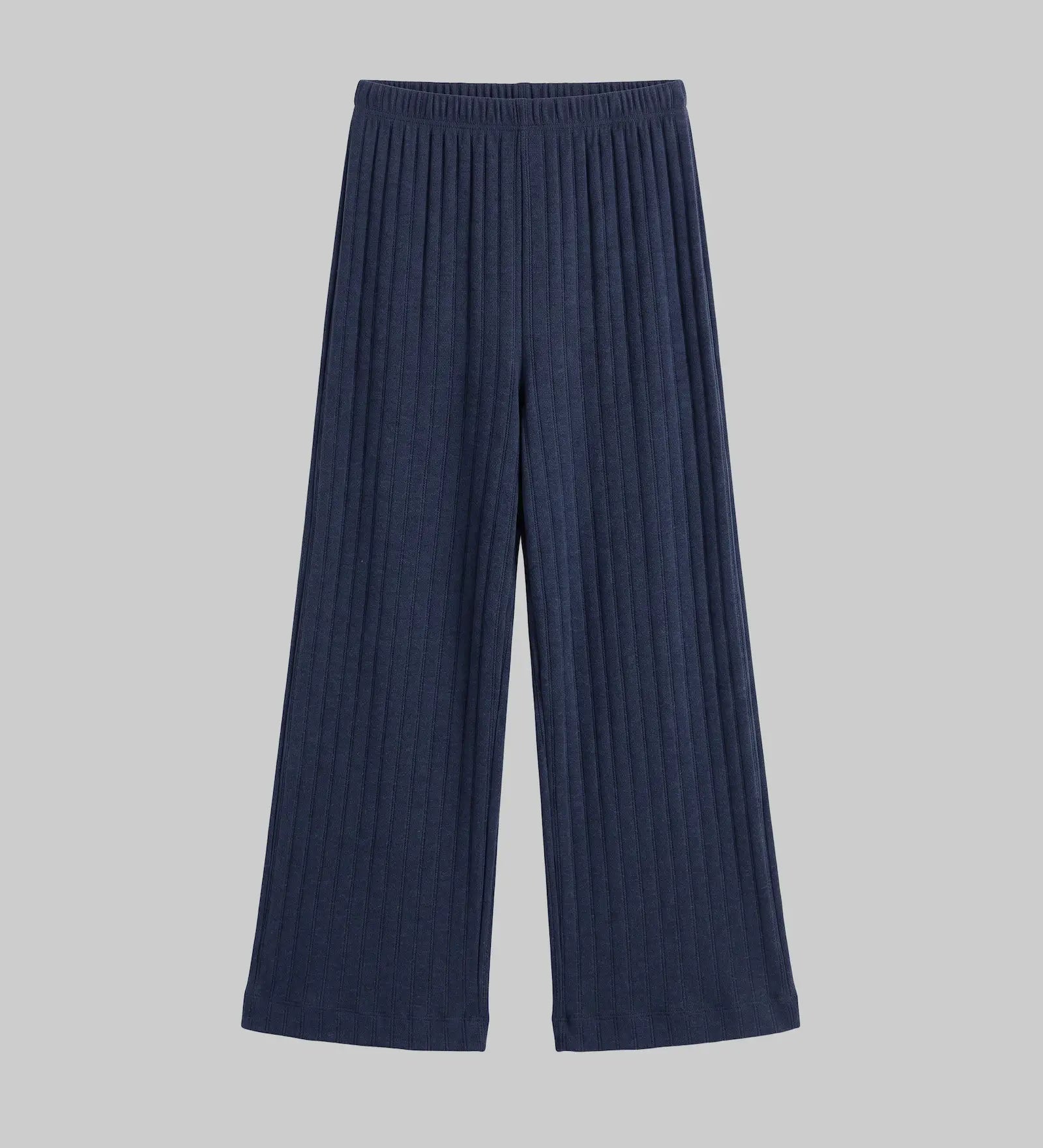 Leset - Pointelle Crop Wide Leg Pant