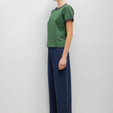 Leset - Pointelle Crop Wide Leg Pant