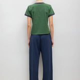 Leset - Pointelle Crop Wide Leg Pant