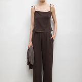 Leset - Pre - Order: Arielle Tie Strap Tank