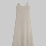 Leset - Ari Scoop Neck Maxi Dress