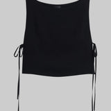 Leset - Ari Boatneck Tie Top